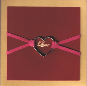 PAPYRUS VALENTINES CARD NIP MSRP $7.95 HEART ON VELVET CARD (N3) - Picture 1 of 3