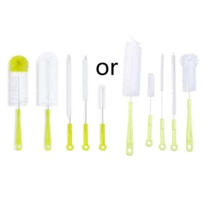5 Pcs Long Handle Cleaning Brush Sets for Narrow-mouth Baby Bottle Pipe Washing - Picture 1 of 8