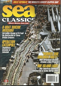 SEA CLASSICS MAGAZINE, WHERE HISTORY SETS SAIL OCTOBER, 2019 VOL. 52 NO.10 - Imagen 1 de 1