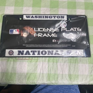 Washington Nationals MLB License Plate Frame RICO - Picture 1 of 2