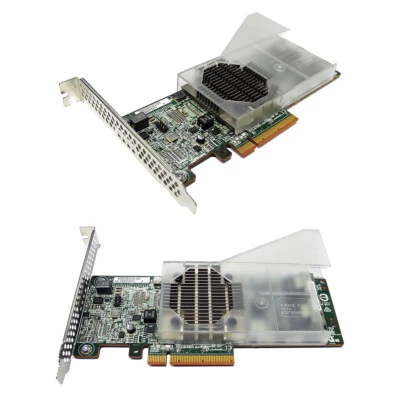 HP H240 Dual Port 12Gb/s PCIe x8 SAS RAID Controller 726907-B21 726909-001 FP - Image 1 of 4