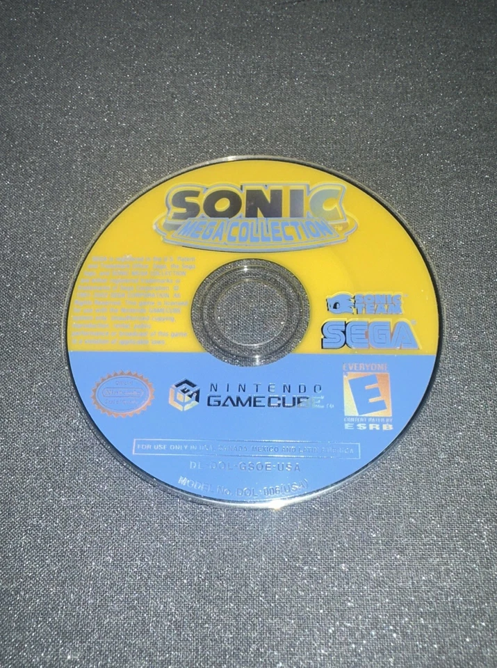 Sonic Mega Collection Nintendo GameCube Disc Only G71 - Image 1 of 1