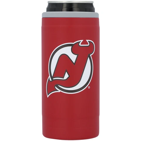 New Jersey Devils 12oz. Flipside Powdercoat Slim Can Cooler Cover