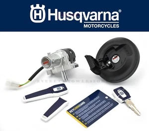 Ignition Switch Lock Set 18-24 701 Enduro Supermoto Husqvarna Gas Fuel Cap #N238 - Picture 1 of 4