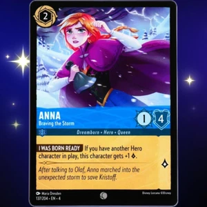 Anna Braving the Storm - Common - Disney Lorcana TCG Ursulas Rückkehr #137/204 - Bild 1 von 3
