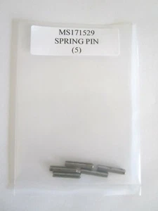 MS171529 Spring Pin 1/8 x 11/16" Slotted Stainless Steel - Lot of 5 - Picture 1 of 4
