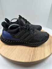 Adidas Size 7 Men's ULTRA 4D OG Running Shoes Core Black Purple