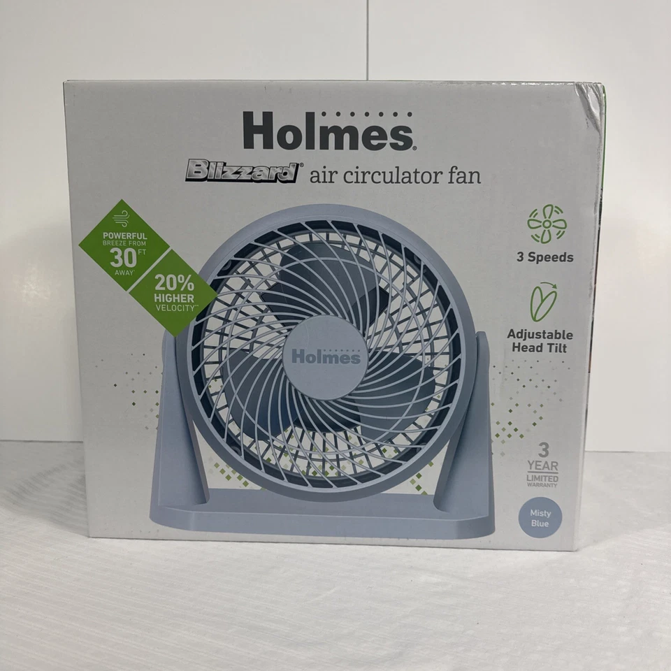 High Velocity Personal 3 Speed Adjustable Tilt Home, Office, Or Workshop Fan New - Image 1 of 4