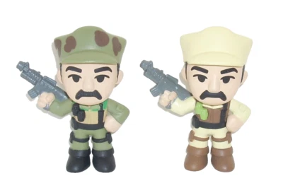 Funko Hasbro Retro Toys Mystery Minis G.I. Joe 3" LEATHERNECK Figures (LOT OF 2) - Image 1 of 4