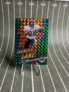 2023 PANINI MOSAIC THUNDER LANE GREEN PRIZM FRED TAYLOR Jacksonville Jaguars