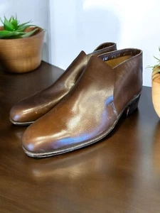 Bally Inter RALLY TWO Shoes Brown Leather Switzerland Mens Size 5.5E 536199 - Picture 1 of 8
