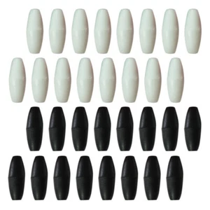 50Pcs Plastic Clasp Bead Barrel Connectors DIY Breakaway Safety Clasps New - Picture 1 of 12