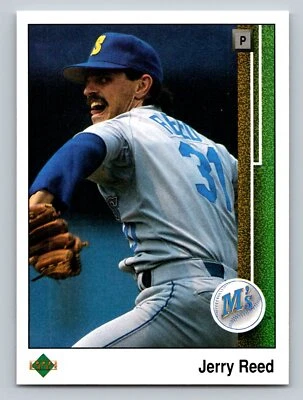 Jerry Reed 1989 Upper Deck #529 Seattle Mariners - Image 1 of 2