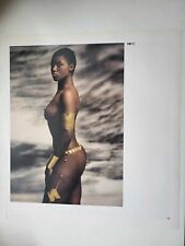 Large Pirelli Calendar Photographic Print Nudes Sexy Erotic Woman October 1987