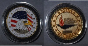 Moneda de desafío liberador del Museo del Holocausto de Florida - Imagen 1 de 1