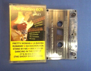The Sizzling 60's Vol 1 Various Artists - Cassette Tape - Picture 1 of 2