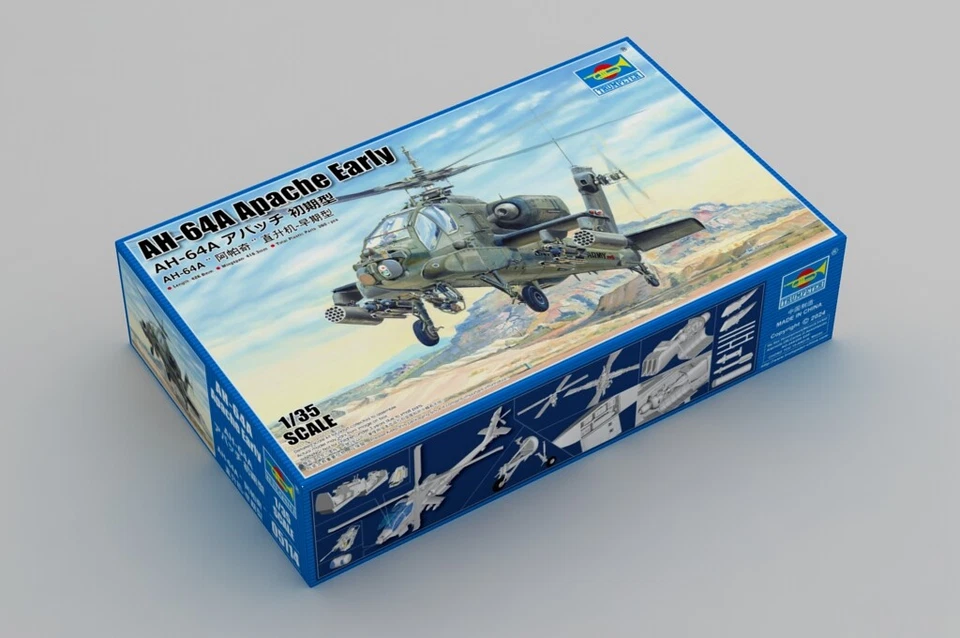 Trumpeter 05114 - 1/35 AH-64A Apache Early - Nuovo - Immagine 1 di 1