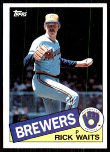 1985 Topps. Rick Waits A Baseball Cards #59