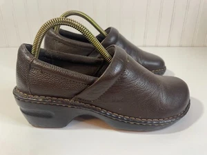 Born BOC Peggy Damengröße 7,5 Schuhe braun Leder Slipper Freizeit Komfort Clogs - Bild 1 von 13