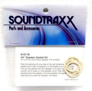 SoundTraxx 810118 3/4" 1.9cm Round Speaker Gasket Kit pkg (4) - Picture 1 of 4