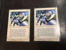 Magic the gathering Call to Arms X 2.  Mint/ NM.  Ice age