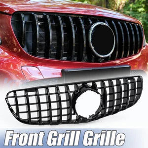 Cubierta de parrilla delantera negra para Mercedes-Benz X253 GLC 250 300 cupé 2016 2017-2019 - Imagen 1 de 14