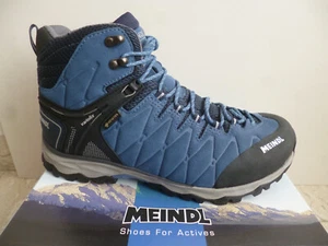 Meindl Hiking Boots Sports Shoes Leather Blue TEX 55240 - Picture 1 of 7