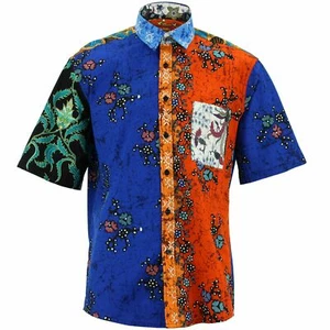Regular Fit Kurzarm Hemd Loud Originals Random Mixed Batik Herren - Bild 1 von 4
