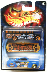 Hot Wheels 2003 Halloween Highway LTD Series School Bus Tail Dragger NEW #D-30