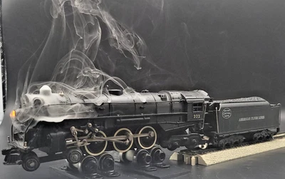 Gilbert American Flyer 322 NYC Hudson Smoke In Tender Locomotive- Fully Serviced - Image 1 of 4