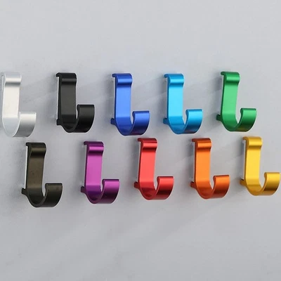 Simplify Your Home with These Elegant Aluminum Coat Hangers Multicolor - Image 1 of 4