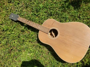 Old unfinished Hofner 12 string guitar, German Made 1966! NOS, DAMAGED! - Picture 1 of 17