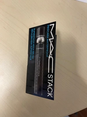 MAC STACK WATERPROOF Mascara Schwarz Mini-Größe 3 ml - Bild 1 von 3