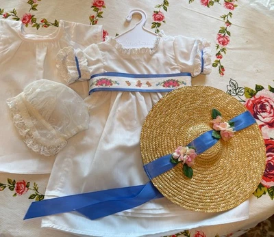 Vestido/cinta/gorra de encaje AMERICAN GIRL Felicity’s de verano Foto 1 de 4