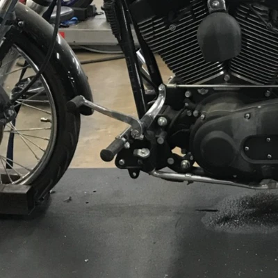 2003 Harley Softail ARLEN NESS Front Driver Foot 3" EXTENSION Mount Kit #3874 - Image 1 of 4