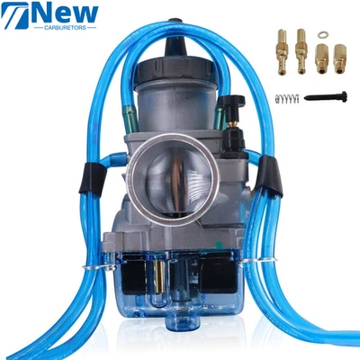 New Universal PWK38 38MM Carburetor For Kawasaki KX125 KX250 Suzuki RM125 250 - Image 1 of 4