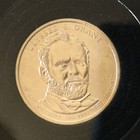 ULYSSES S GRANT PRESIDENTIAL DOLLAR COIN $1 CIVIL WAR GENERAL US COLLECTIBLE