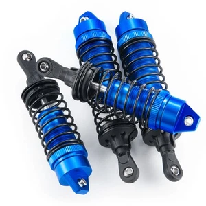 FLYXM 4pz Ammortizzatori Anteriori e Posteriori per Traxxas Slash 2WD 1/10 RC Auto - Foto 1 di 8