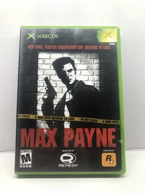 Max Payne (Microsoft Xbox, 2001) Completo Probado Funcionando - Envío Gratis Foto 1 de 4