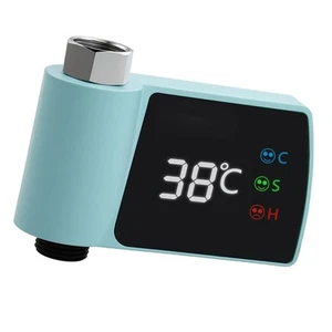 Verbesserter Wasserdurchflussgenerator Duschthermometer hervorragende Stabilitä - Bild 1 von 11