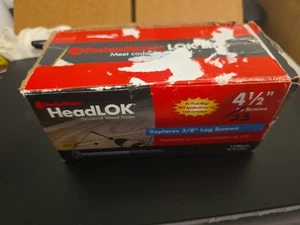 Menge (33) Fehlende (17) FastenMaster Headlock Struktur Holzschraube 4 1/2" - Bild 1 von 7