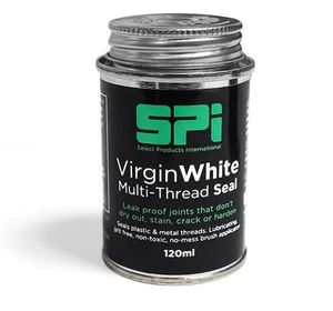 Select Virgin White PTFE Thread Paste - 120ml Size - Picture 1 of 1