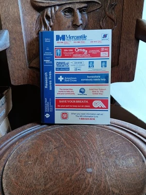 1991 Quincy Ill. Telephone Book / City Directory / yellow pages good advertising - Image 1 of 4