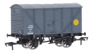 4F-016-049 Dapol OO Gauge 12t Banana Van 95446 GWR Grey (Pre-Owned) - Picture 1 of 1