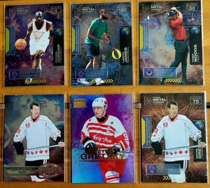 Lote Skybox Metal Universe Goats 2021 (6 cartas) Jordan/Tiger/Lebron/Gretzky - Imagen 1 de 1