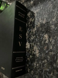 ESV Study Bible (Bonded Leather, Black) English Standard Version Crossway 2008 - Imagen 1 de 14