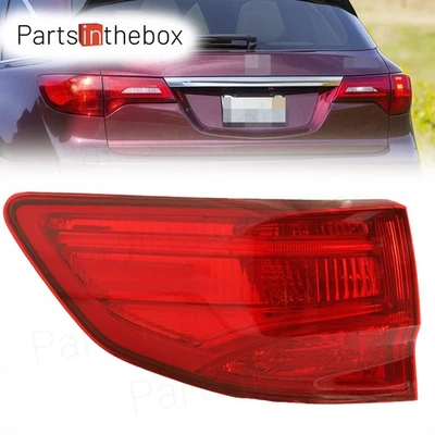 Outer Left Side Halogen LED Tail Light Rear Brake Lamp For Acura MDX 2014-2020 - Изображение 1 из 4