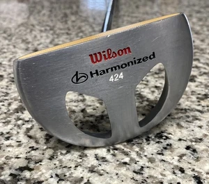 Wilson Harmonized 424 Center Shaft Milled Putter / Steel Shaft Right-Handed 35" - Picture 1 of 5