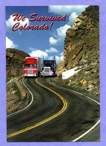 Tarjeta postal de Colorado sin usar "Sobrevivimos a Colorado" 4,5 X 6,5 - Imagen 1 de 2