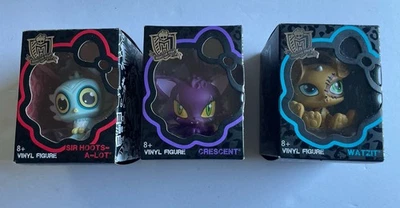 MONSTER HIGH Doll Pets Lot Of 3  Watzit crescent Sir Hoots-A-Lot 2015  NIB. - Image 1 of 4